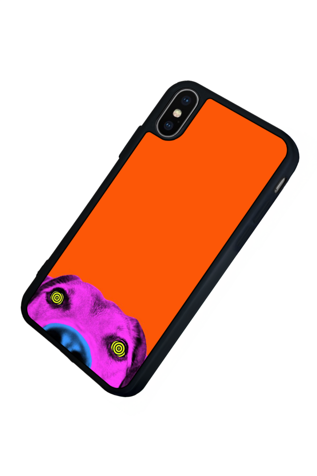iPhone X/ XS Uyumlu Kirmizi Tasarımlı Glossy Premium Kılıf