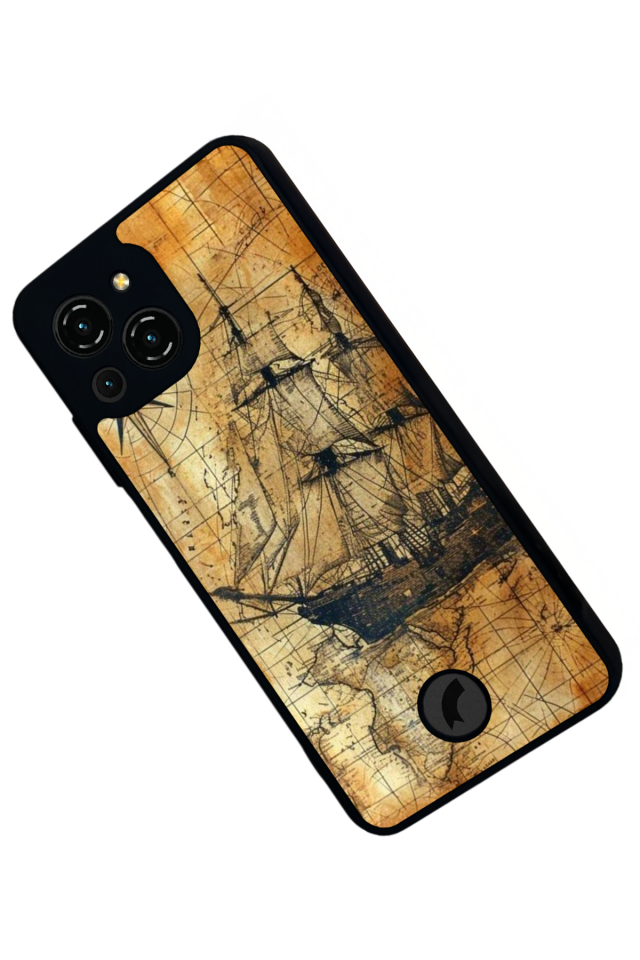 Reeder S23 Pro Max Uyumlu Korsan Tasarımlı Glossy Premium Kılıf