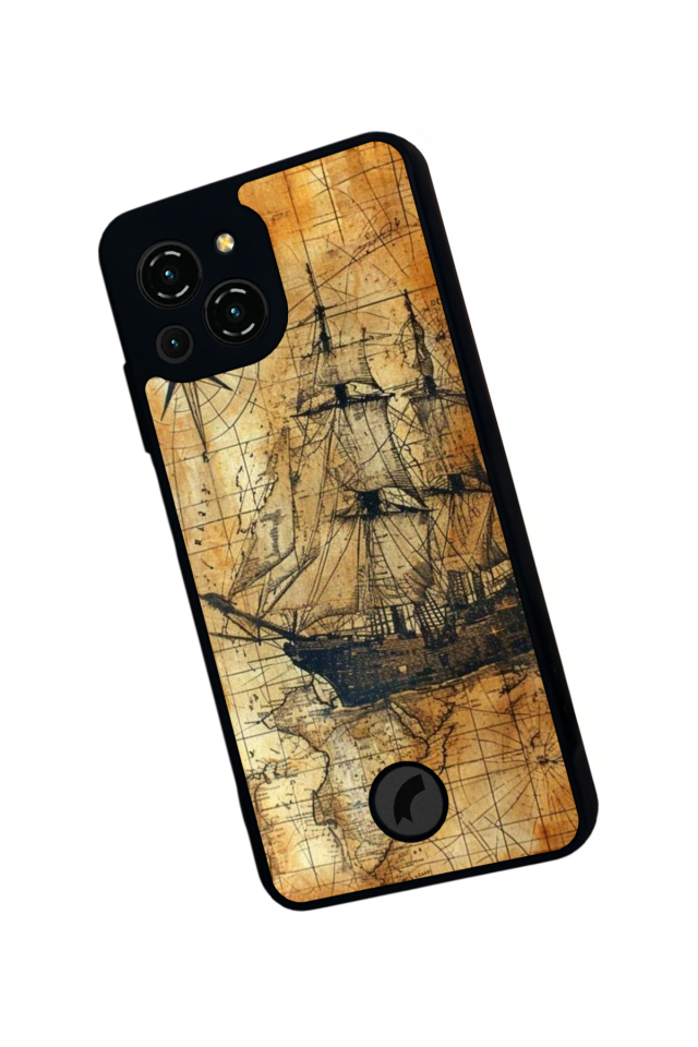 Reeder S23 Pro Max Uyumlu Korsan Tasarımlı Glossy Premium Kılıf