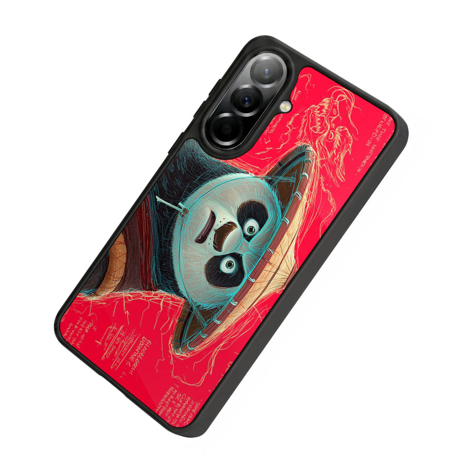 Samsung Galaxy A57 Uyumlu Kung Fu Panda Tasarımlı Glossy Premium Kılıf