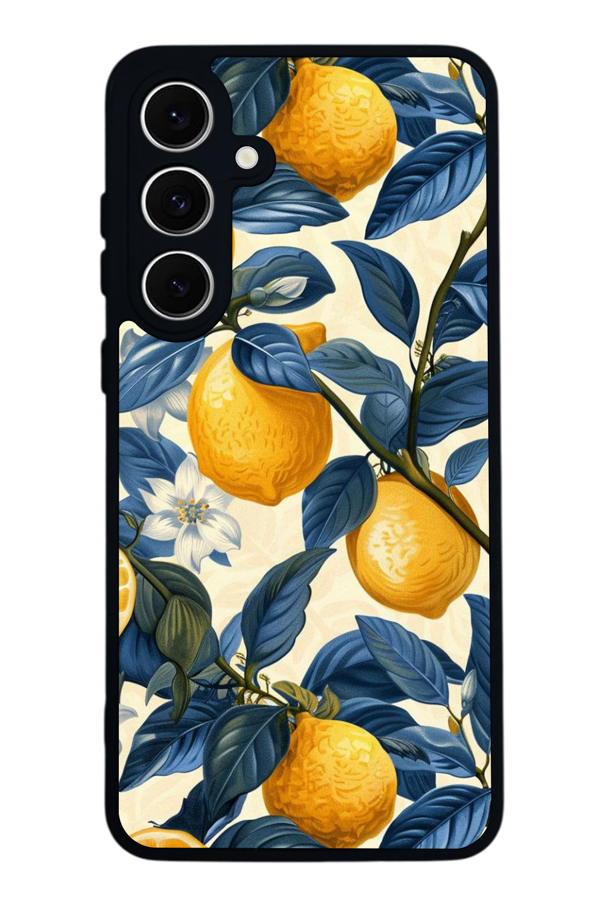 Samsung Galaxy A16 Uyumlu Limon Tasarımlı Glossy Premium Kılıf