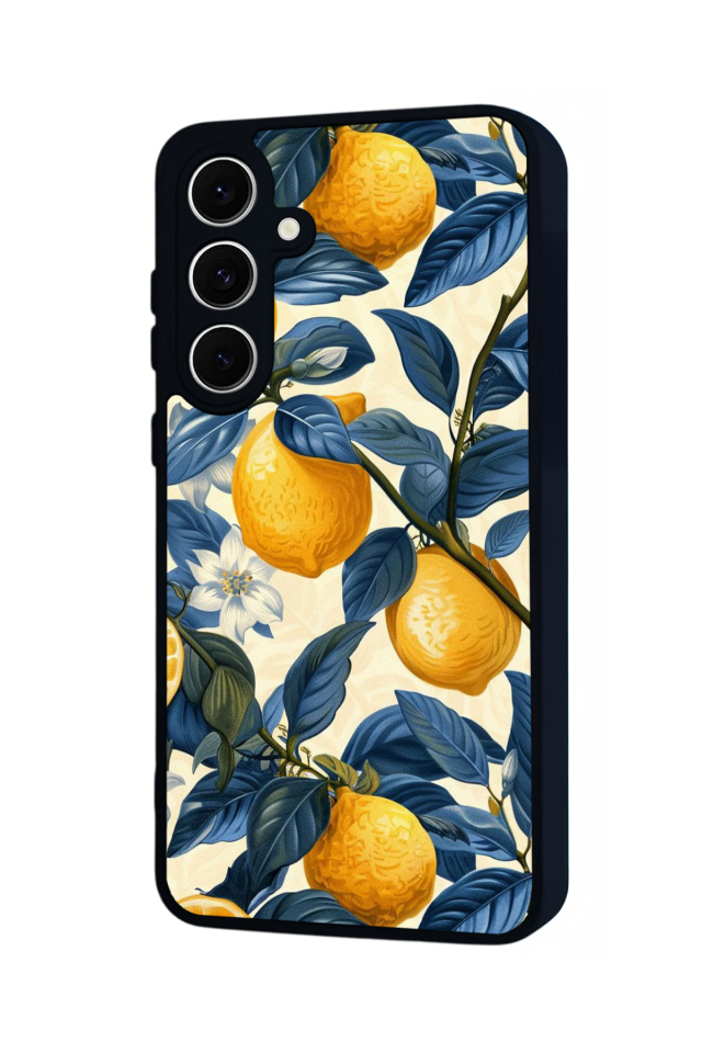 Samsung Galaxy A16 Uyumlu Limon Tasarımlı Glossy Premium Kılıf