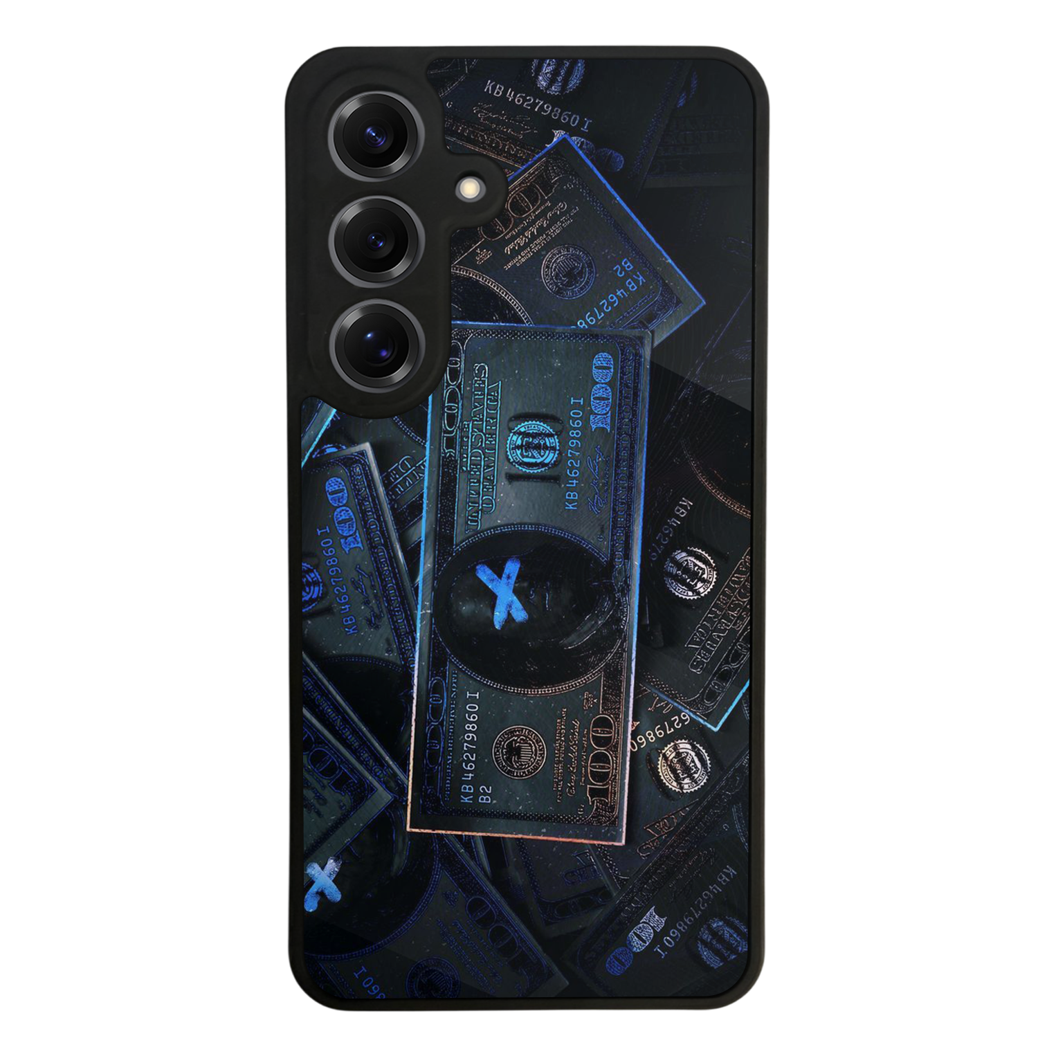 Samsung Galaxy S25 Uyumlu Para Tasarımlı Glossy Premium Kılıf