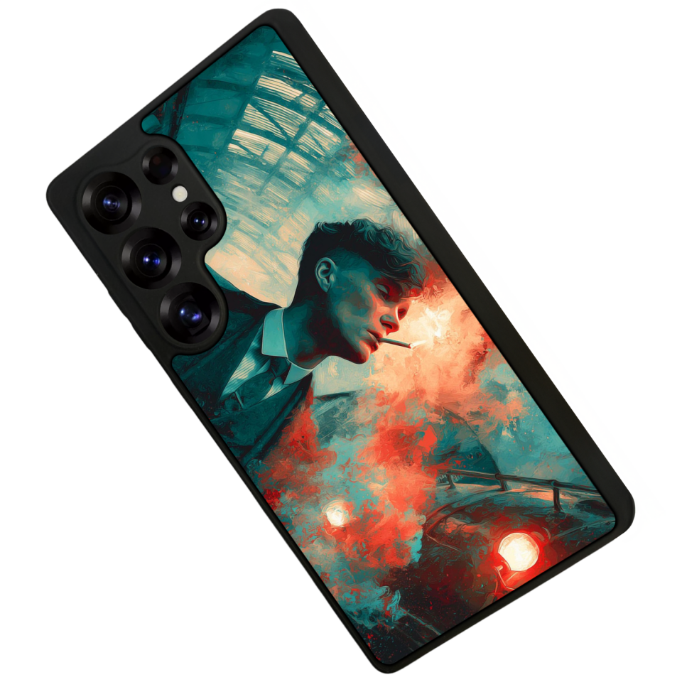 Samsung Galaxy S25 Ultra Uyumlu Peaky Blinders Tasarımlı Glossy Premium Kılıf