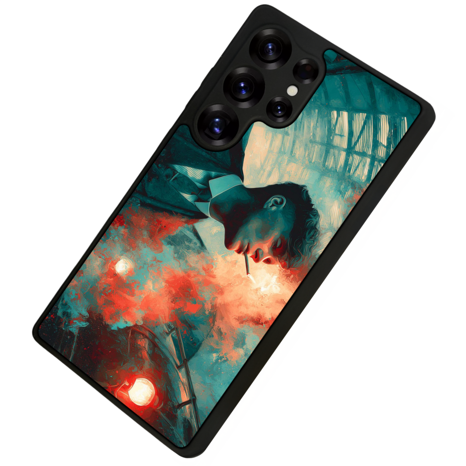 Samsung Galaxy S25 Ultra Uyumlu Peaky Blinders Tasarımlı Glossy Premium Kılıf