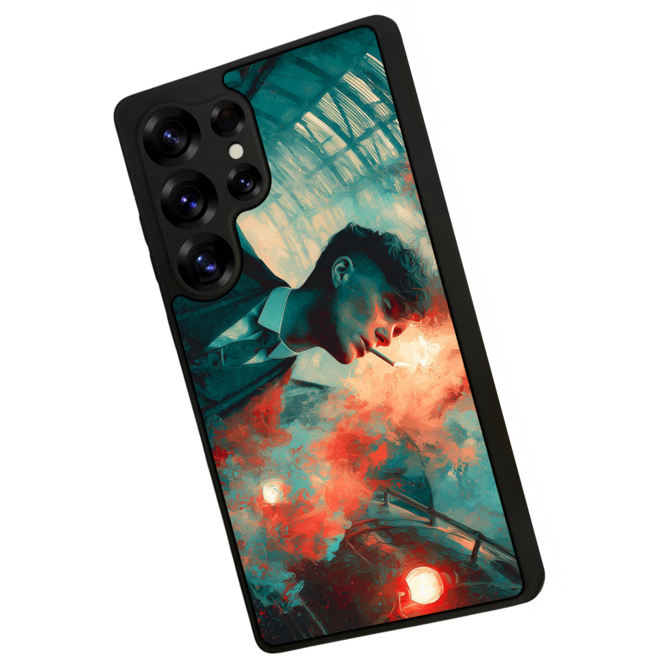 Samsung Galaxy S25 Ultra Uyumlu Peaky Blinders Tasarımlı Glossy Premium Kılıf