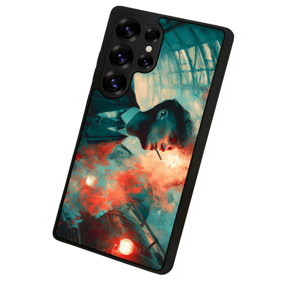 Samsung Galaxy S25 Ultra Uyumlu Peaky Blinders Tasarımlı Glossy Premium Kılıf