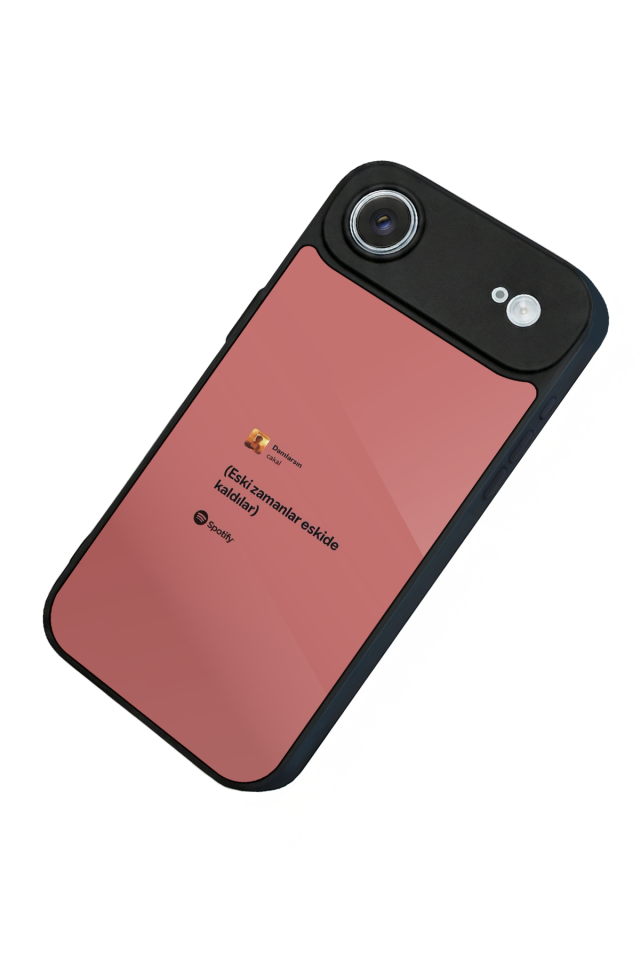 iPhone 17 Air Uyumlu Sarki Sozleri Tasarımlı Glossy Premium Kılıf