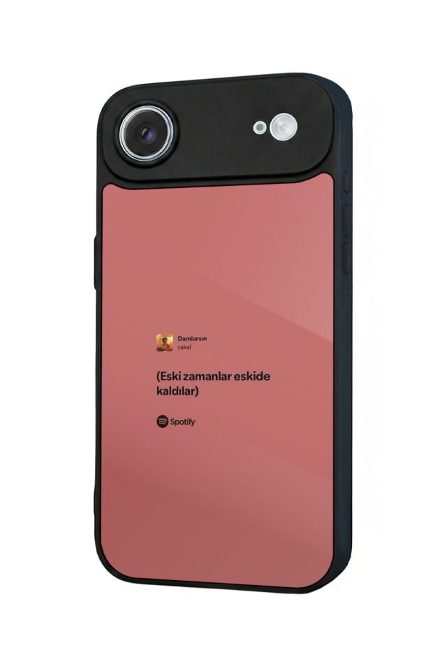 iPhone 17 Air Uyumlu Sarki Sozleri Tasarımlı Glossy Premium Kılıf