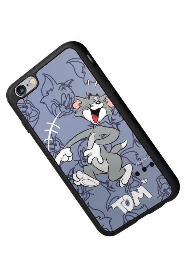 iPhone 6 Plus Uyumlu Tom And Jerry Tasarımlı Glossy Premium Kılıf