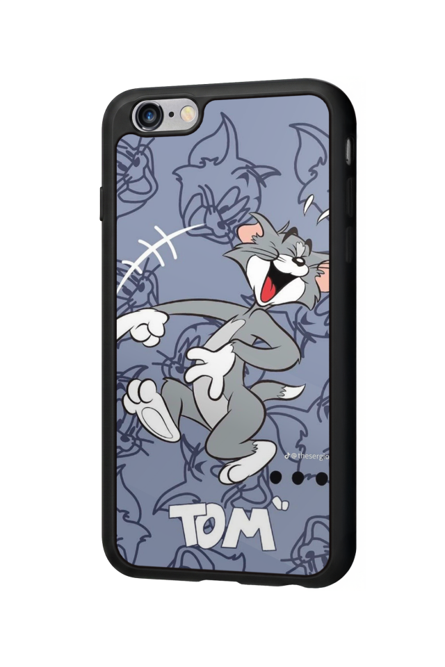iPhone 6 Plus Uyumlu Tom And Jerry Tasarımlı Glossy Premium Kılıf