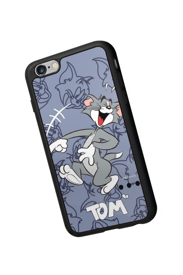 iPhone 6 Plus Uyumlu Tom And Jerry Tasarımlı Glossy Premium Kılıf