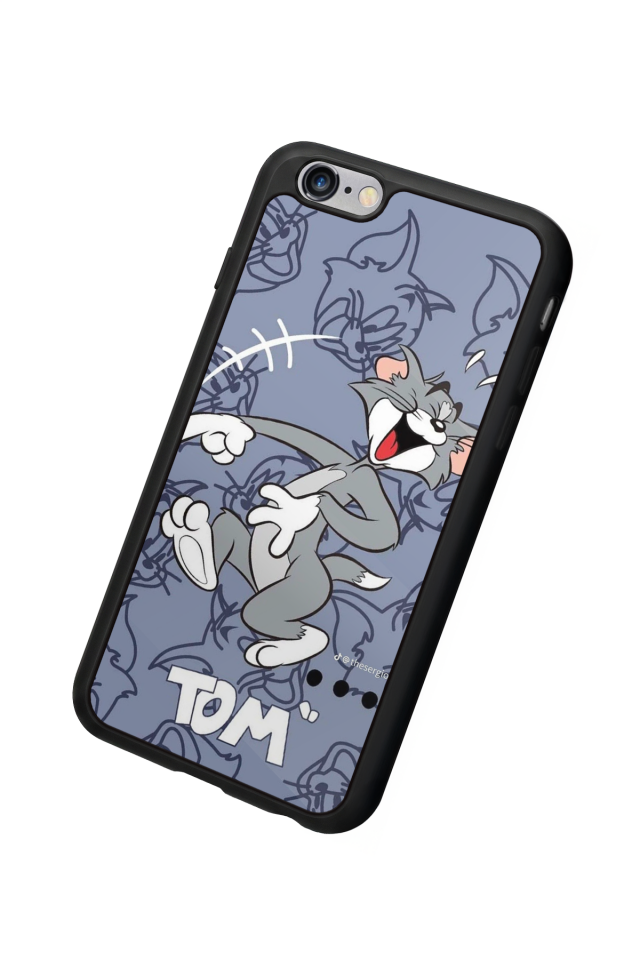iPhone 6 Plus Uyumlu Tom And Jerry Tasarımlı Glossy Premium Kılıf