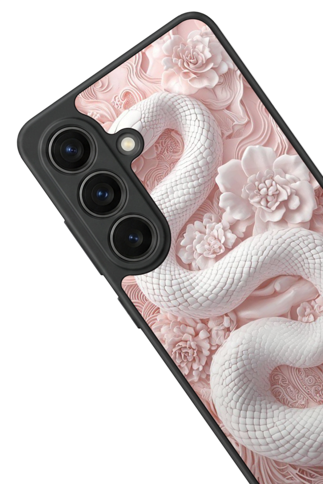 Samsung Galaxy S26 Uyumlu Yılan Tasarımlı Glossy Premium Kılıf