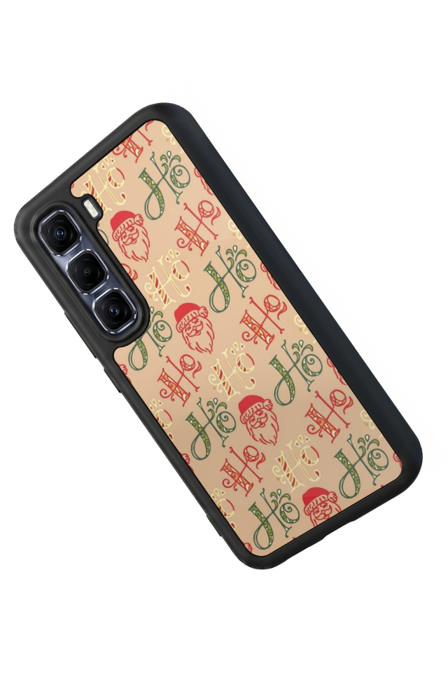 Infinix Hot 60 Pro Plus Uyumlu Yilbasi Christmas Tasarımlı Glossy Premium Kılıf