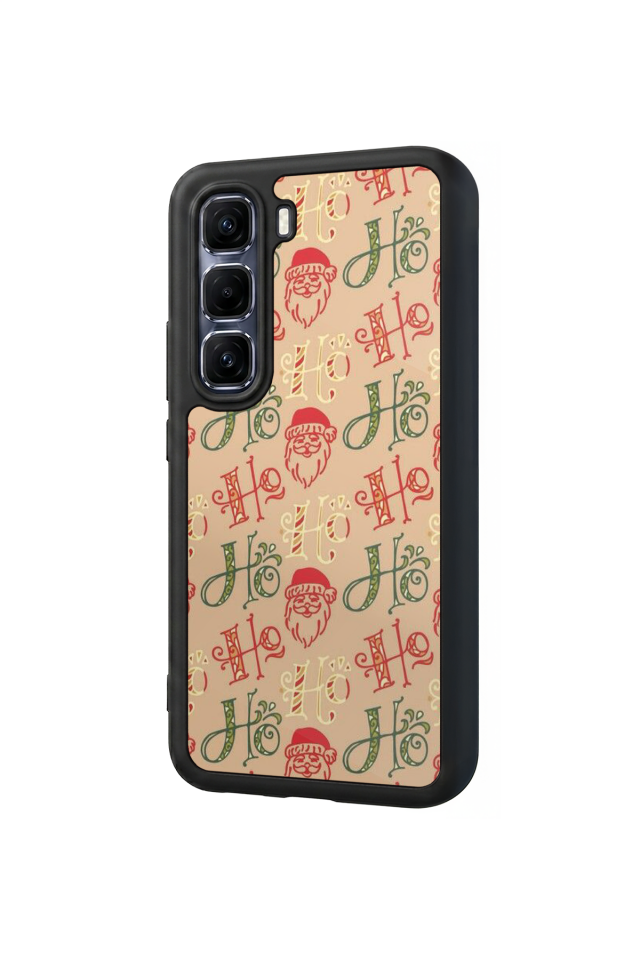 Infinix Hot 60 Pro Plus Uyumlu Yilbasi Christmas Tasarımlı Glossy Premium Kılıf