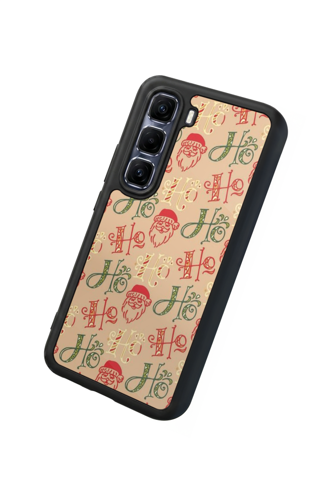 Infinix Hot 60 Pro Plus Uyumlu Yilbasi Christmas Tasarımlı Glossy Premium Kılıf