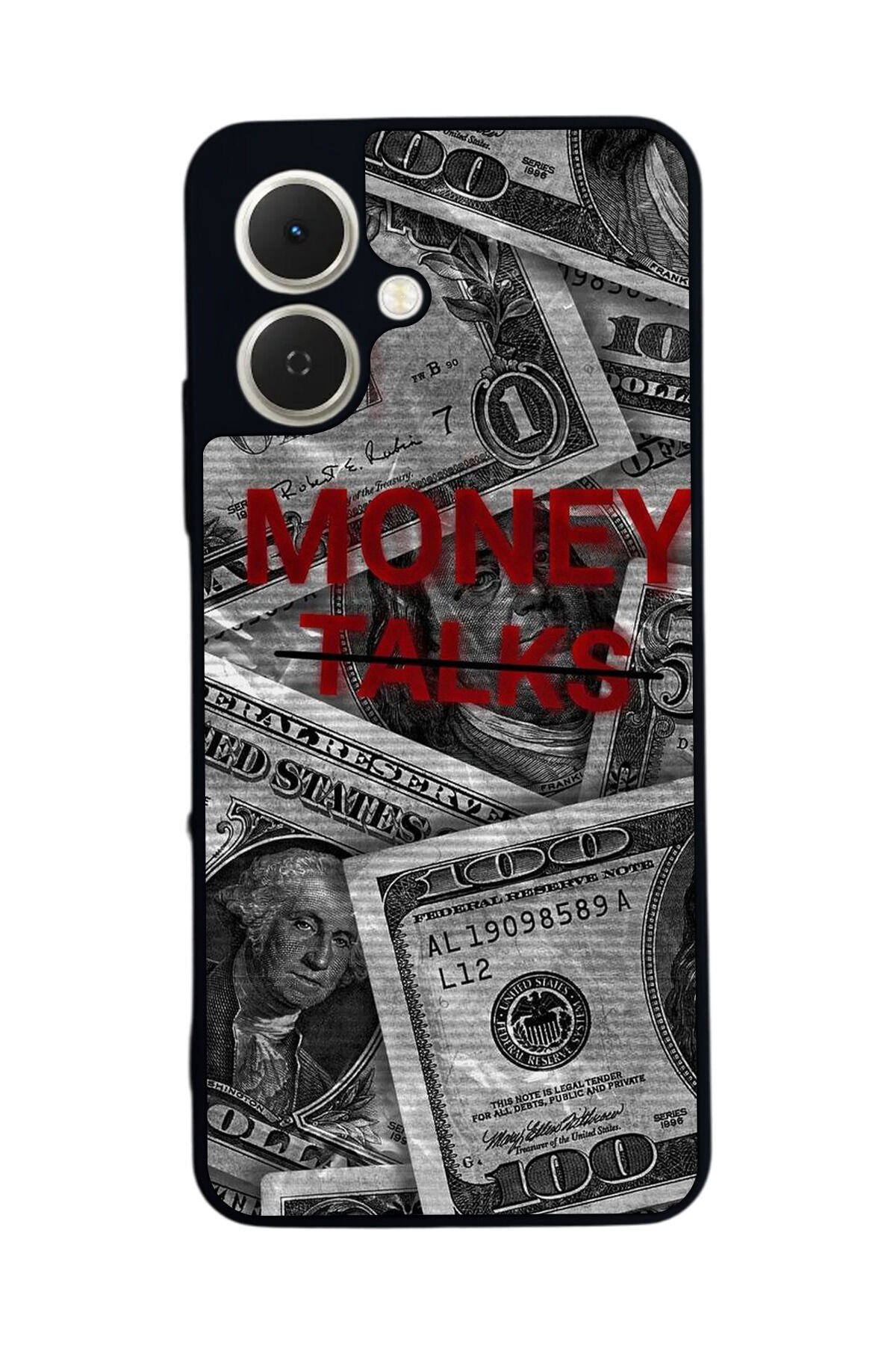 Tecno Spark GO 2 Uyumlu Money Para Tasarımlı Glossy Premium Kılıf