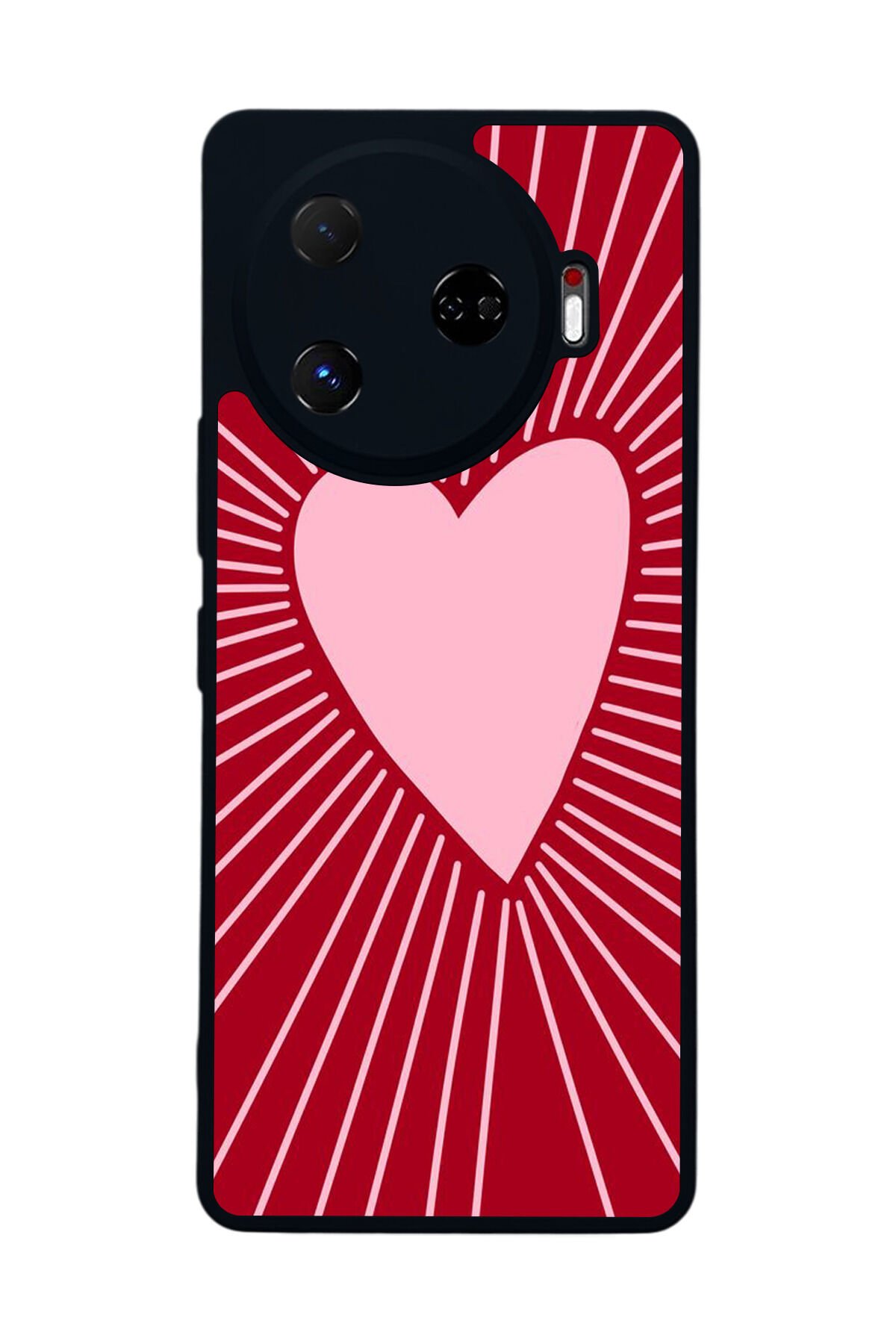Tecno Camon 30 Pro Uyumlu Kalp Love Tasarımlı Glossy Premium Kılıf