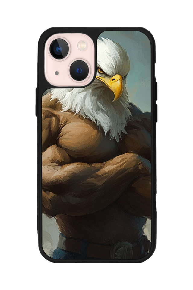 iPhone 15 Uyumlu Besiktas Tasarımlı Glossy Premium Kılıf