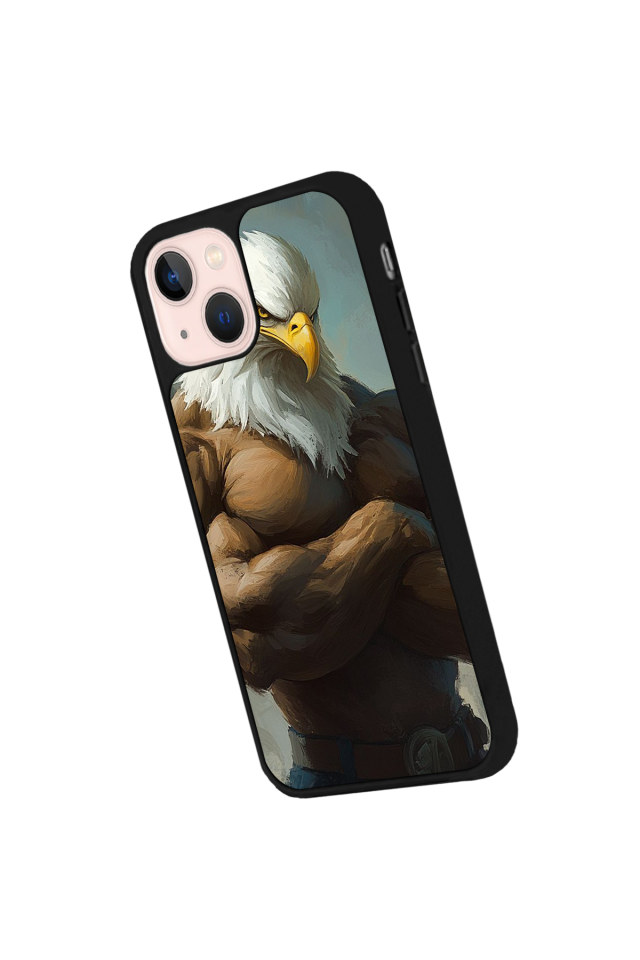 iPhone 15 Uyumlu Besiktas Tasarımlı Glossy Premium Kılıf