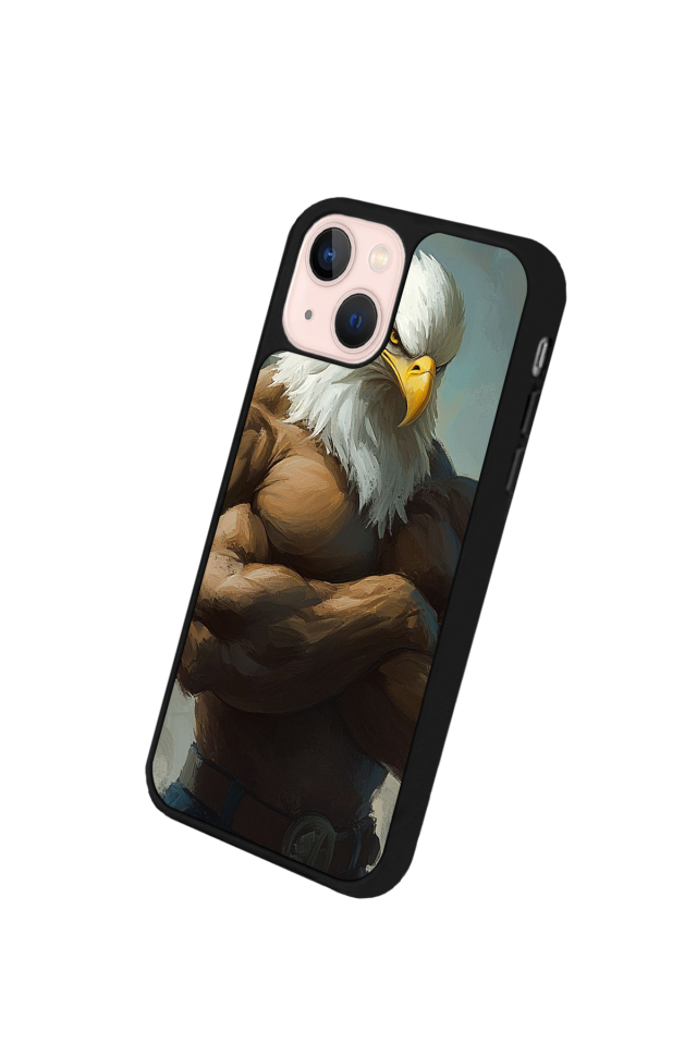 iPhone 15 Uyumlu Besiktas Tasarımlı Glossy Premium Kılıf