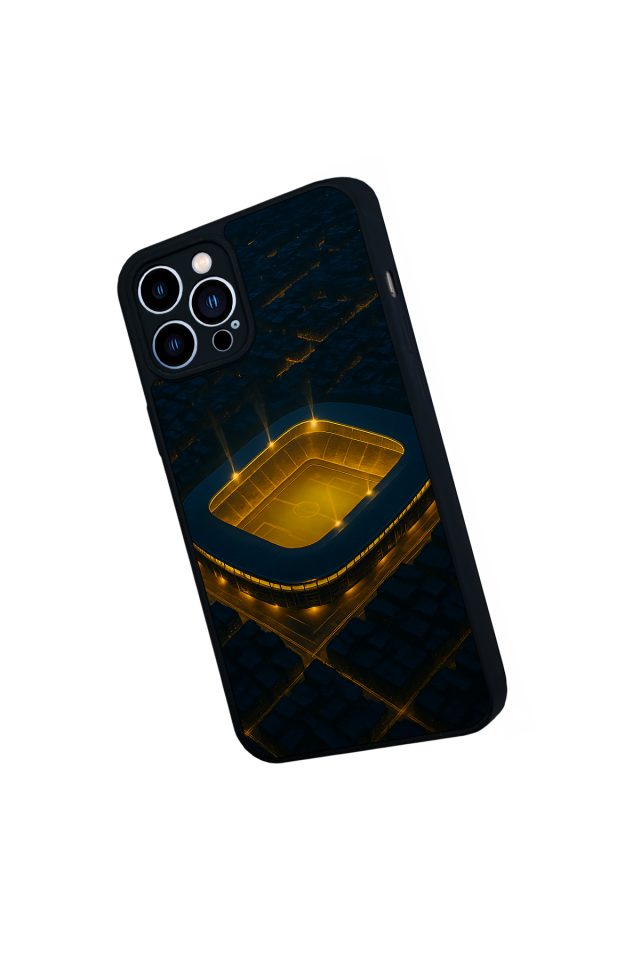 iPhone 13 Pro Max Uyumlu Fenerbahce Tasarımlı Glossy Premium Kılıf
