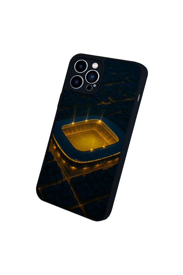 iPhone 13 Pro Max Uyumlu Fenerbahce Tasarımlı Glossy Premium Kılıf