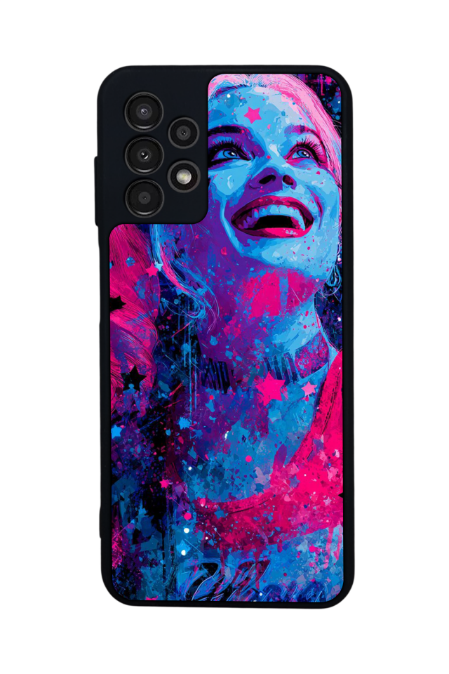 Samsung Galaxy A23 Uyumlu HarleyQueen Tasarımlı Glossy Premium Kılıf