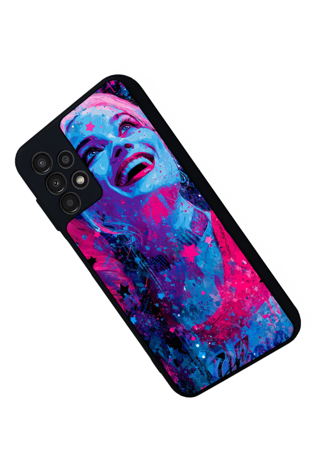 Samsung Galaxy A23 Uyumlu HarleyQueen Tasarımlı Glossy Premium Kılıf