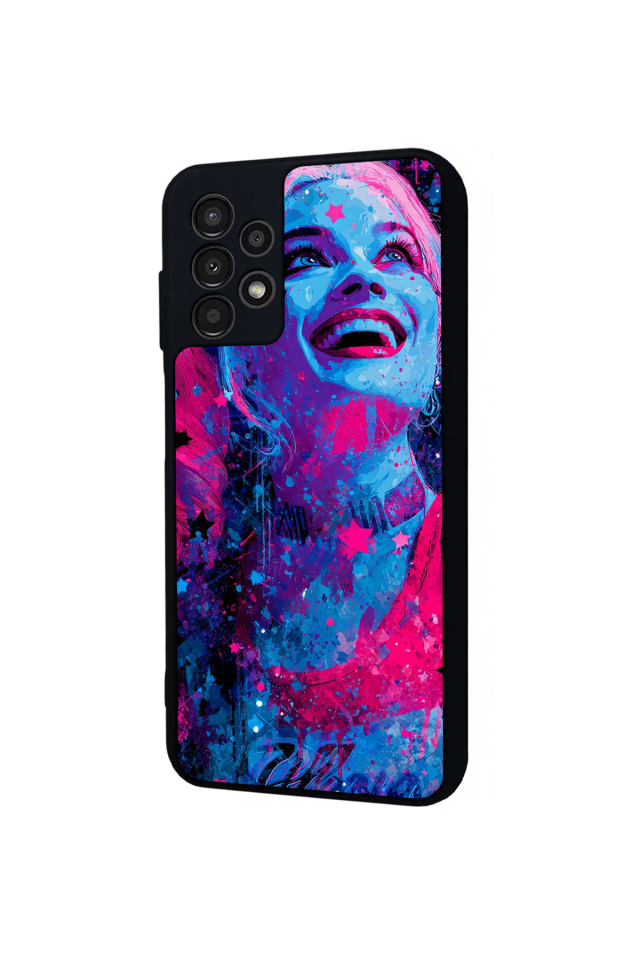 Samsung Galaxy A23 Uyumlu HarleyQueen Tasarımlı Glossy Premium Kılıf