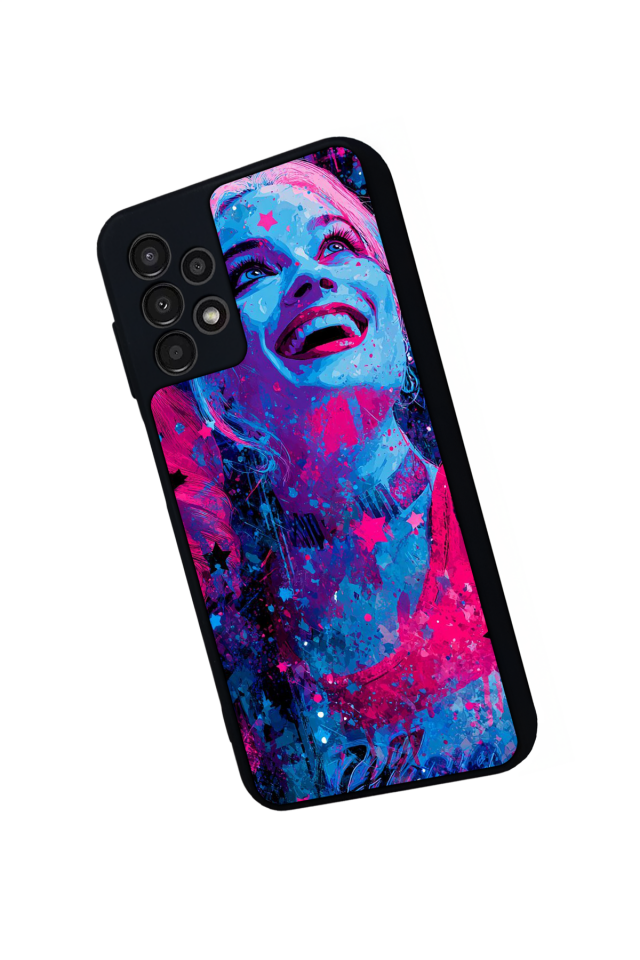 Samsung Galaxy A23 Uyumlu HarleyQueen Tasarımlı Glossy Premium Kılıf