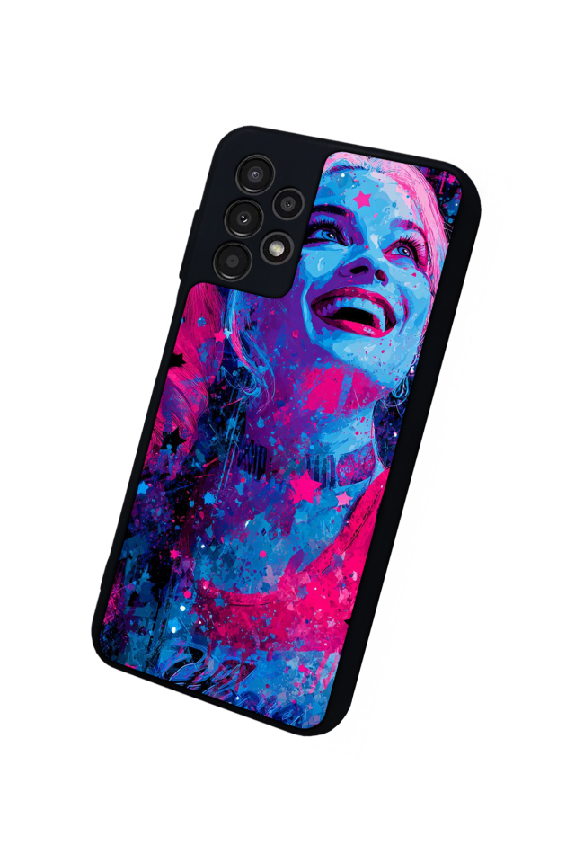 Samsung Galaxy A23 Uyumlu HarleyQueen Tasarımlı Glossy Premium Kılıf