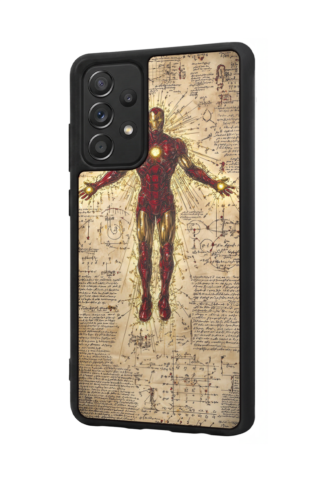 Samsung Galaxy A72 Uyumlu Iron Man ( Demir Adam ) Tasarımlı Glossy Premium Kılıf