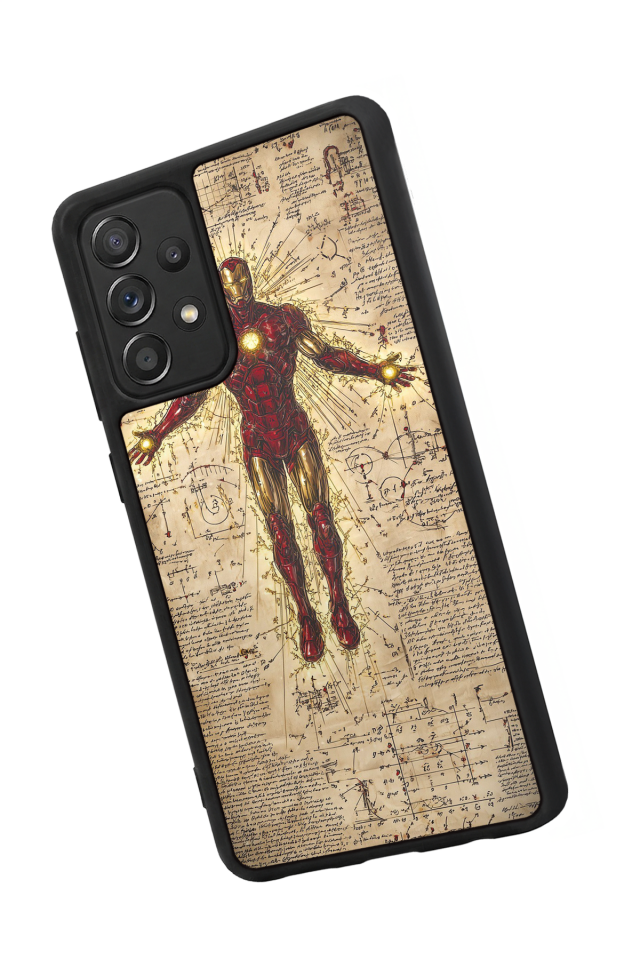 Samsung Galaxy A72 Uyumlu Iron Man ( Demir Adam ) Tasarımlı Glossy Premium Kılıf