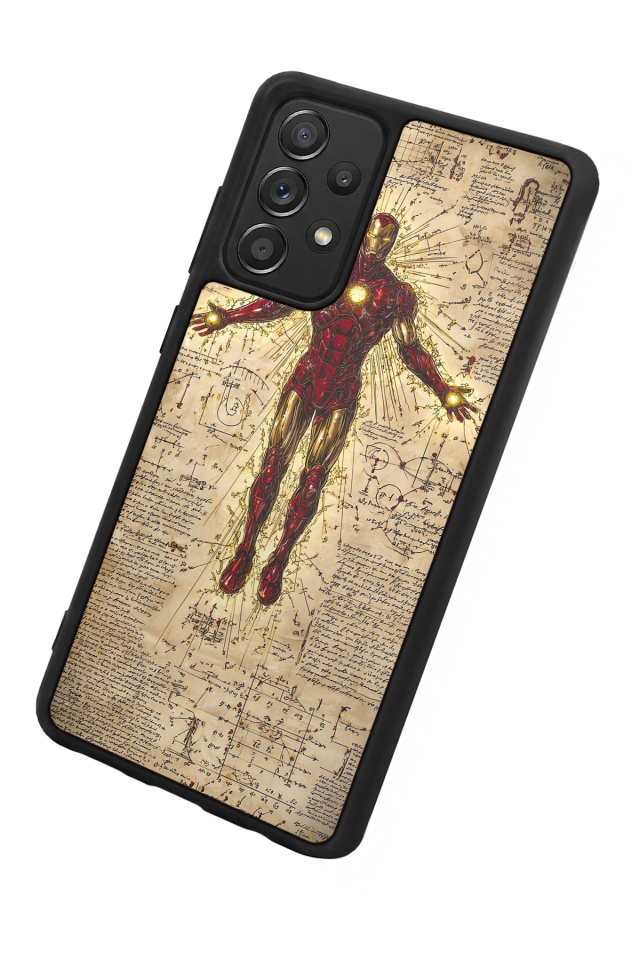 Samsung Galaxy A72 Uyumlu Iron Man ( Demir Adam ) Tasarımlı Glossy Premium Kılıf
