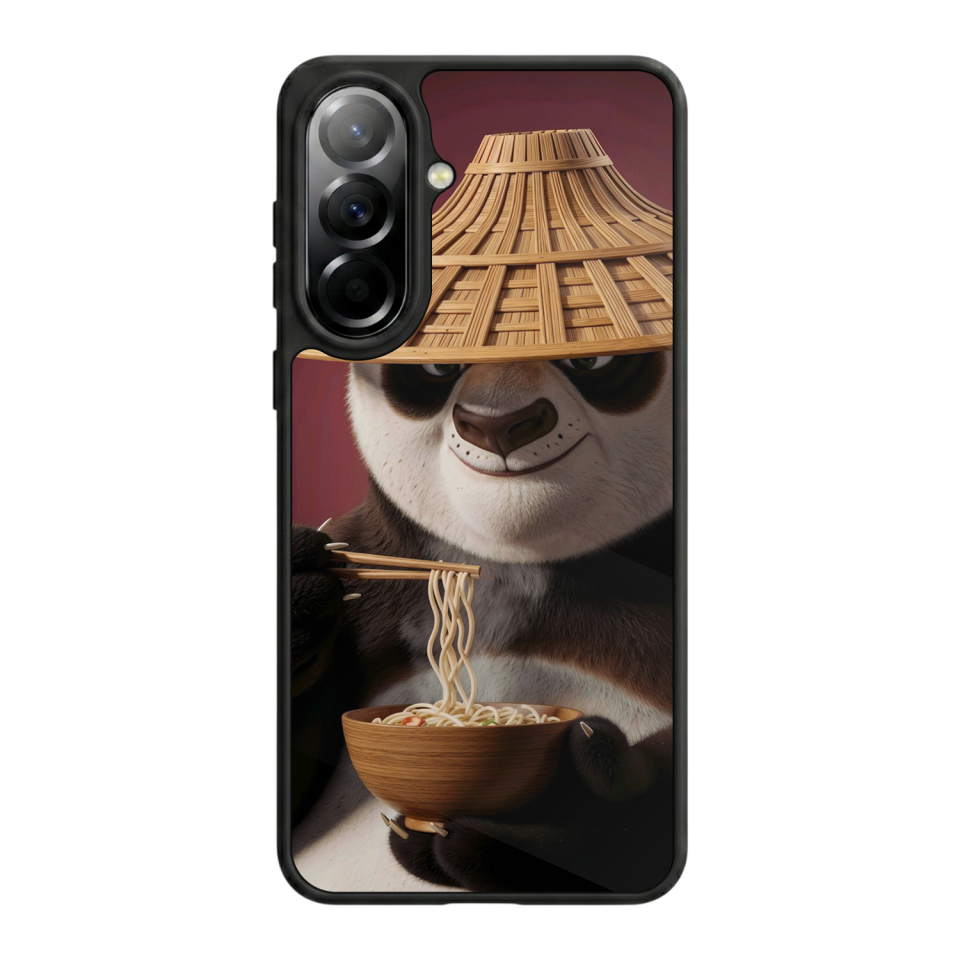 Samsung Galaxy A57 Uyumlu Kung Fu Panda Tasarımlı Glossy Premium Kılıf