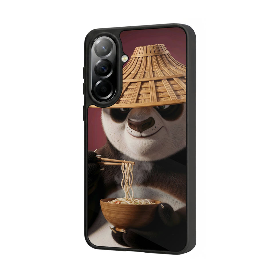 Samsung Galaxy A57 Uyumlu Kung Fu Panda Tasarımlı Glossy Premium Kılıf