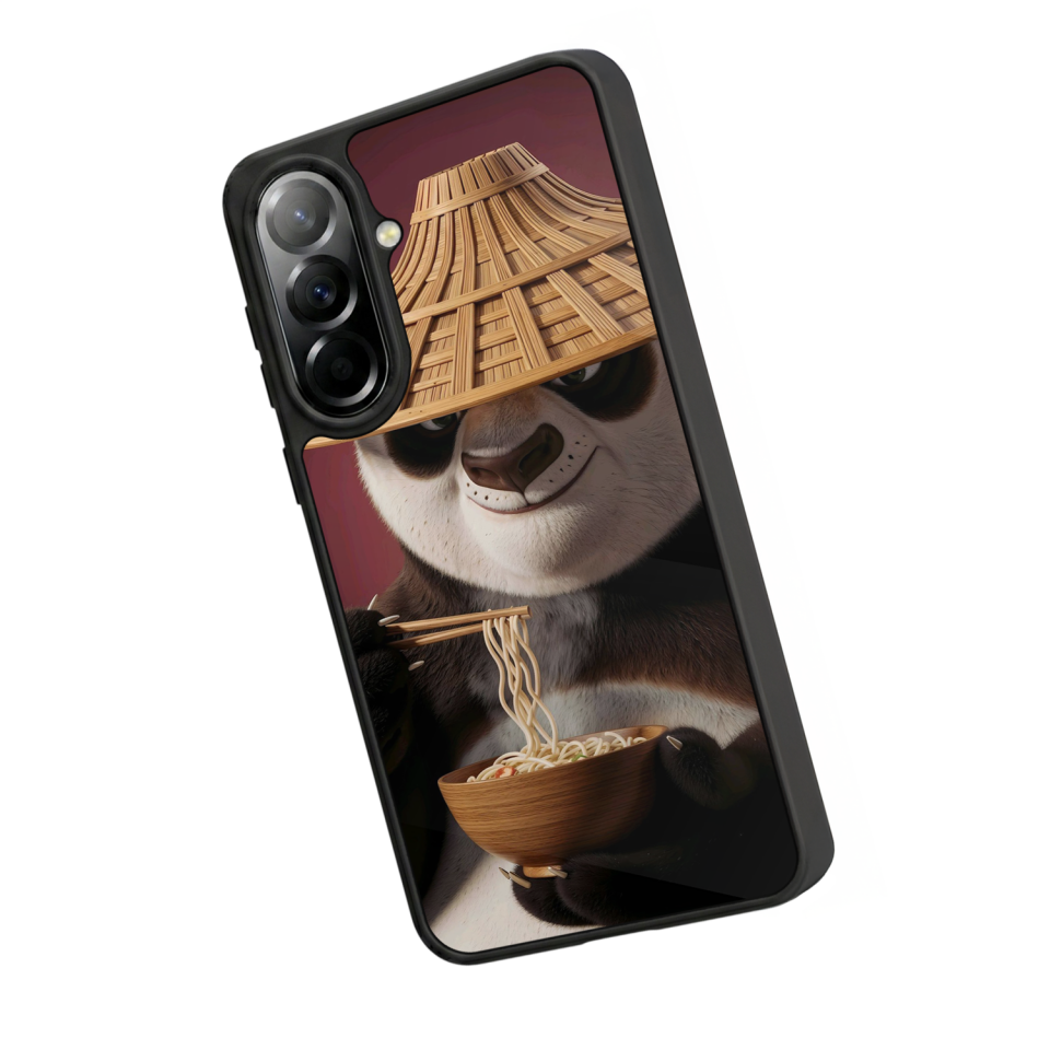 Samsung Galaxy A57 Uyumlu Kung Fu Panda Tasarımlı Glossy Premium Kılıf