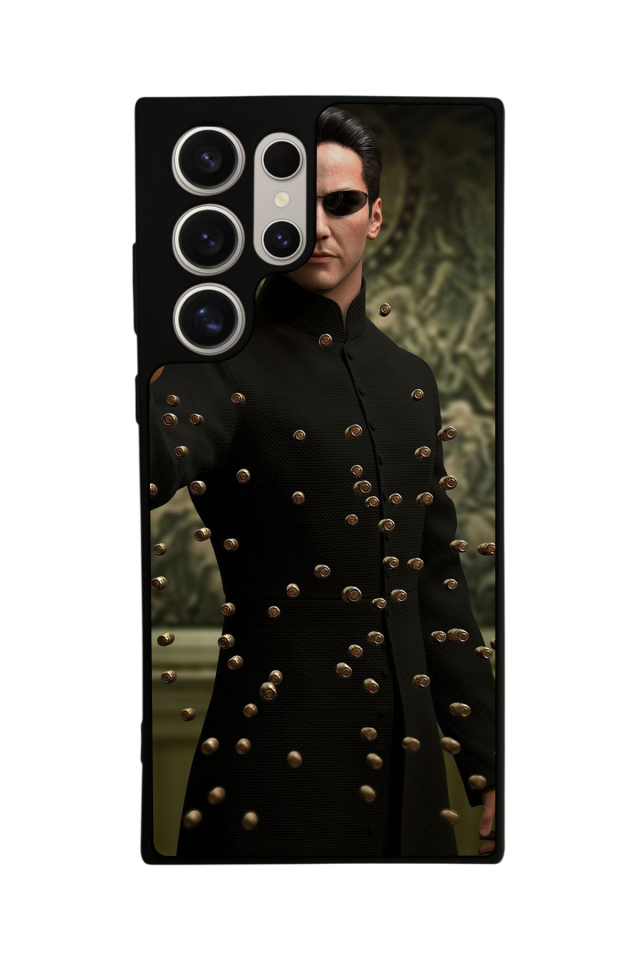 Samsung Galaxy S24 Ultra Uyumlu MatriSamsung Galaxy S24 Ultra Tasarımlı Glossy Premium Kılıf