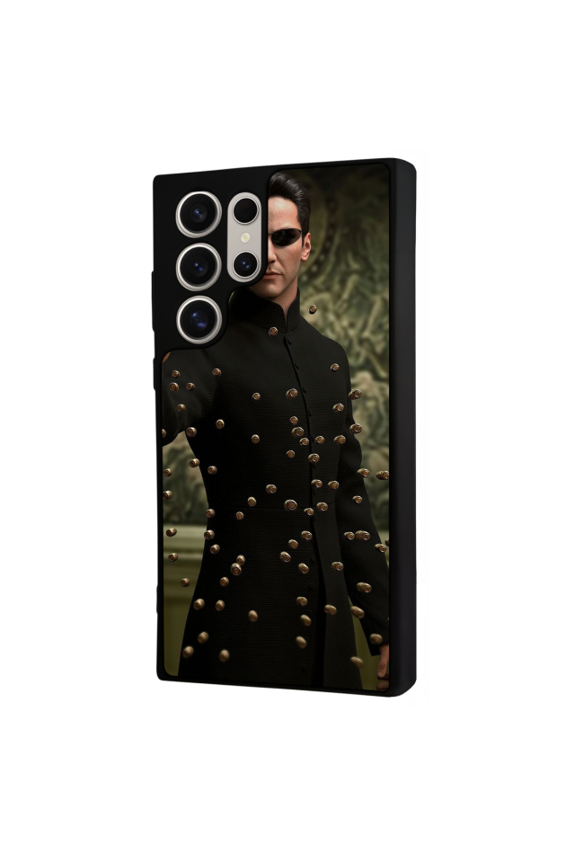 Samsung Galaxy S24 Ultra Uyumlu MatriSamsung Galaxy S24 Ultra Tasarımlı Glossy Premium Kılıf