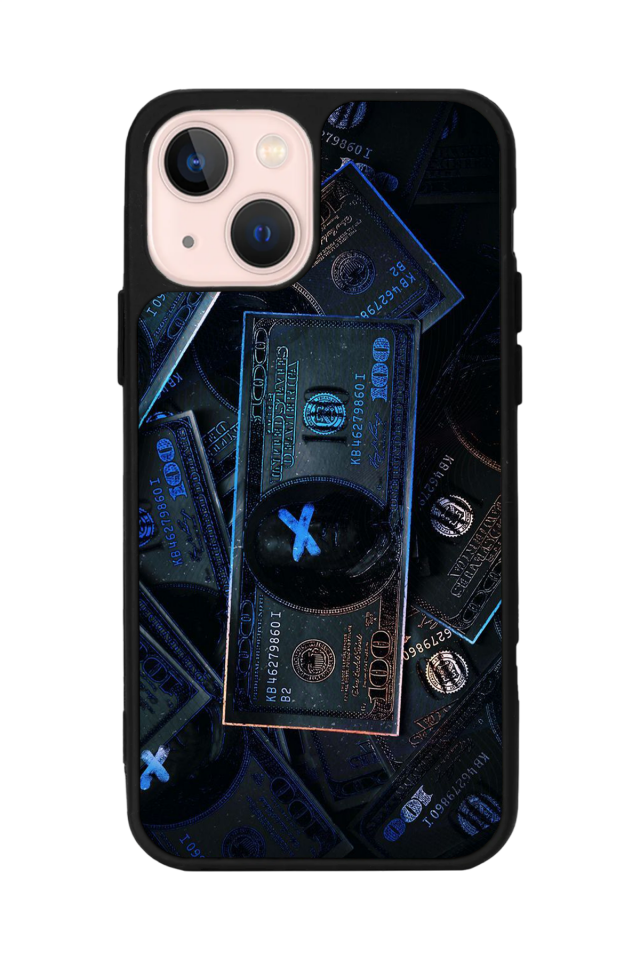 iPhone 13/14 Uyumlu Para Tasarımlı Glossy Premium Kılıf