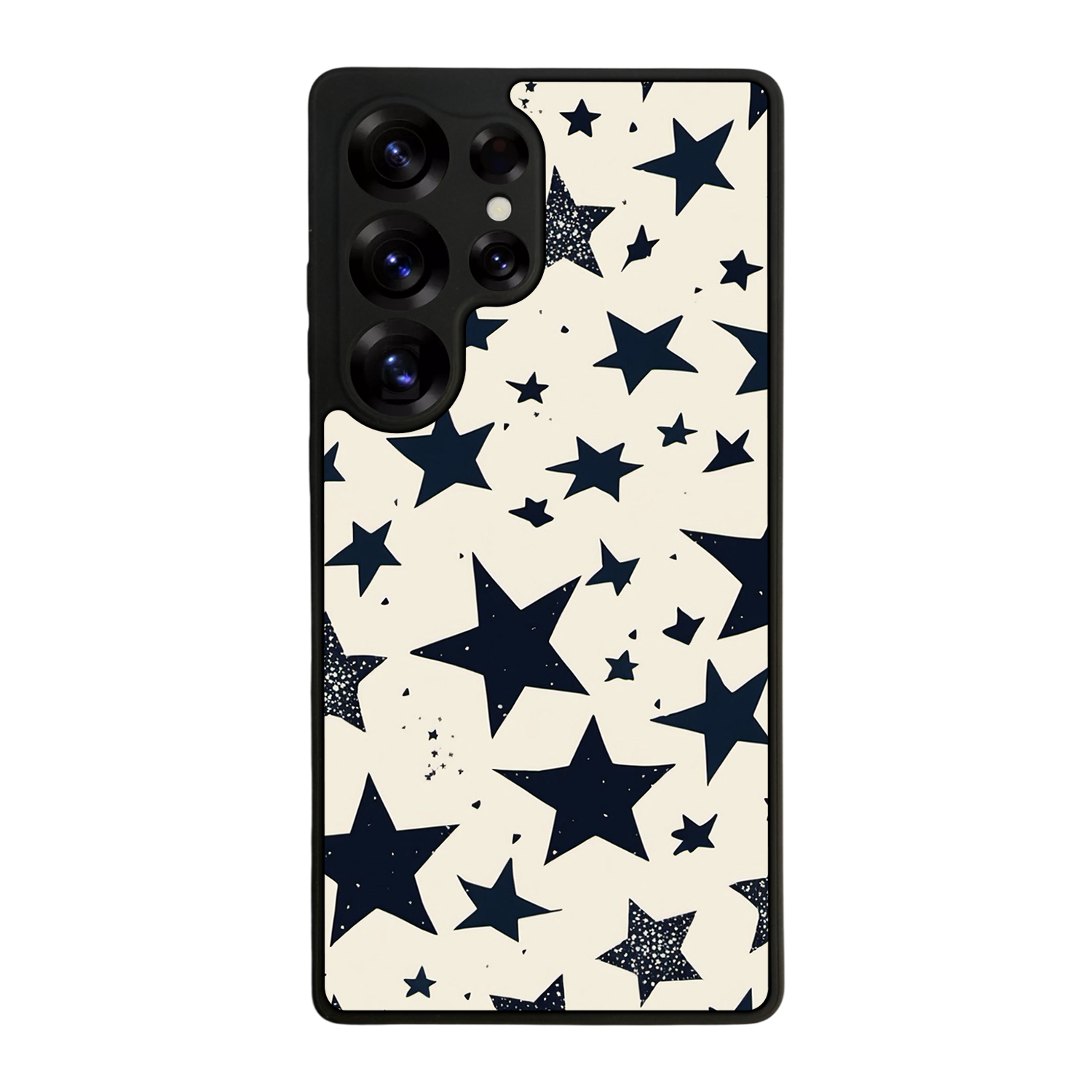 Samsung Galaxy S25 Ultra Uyumlu Retro Yildizlar Tasarımlı Glossy Premium Kılıf