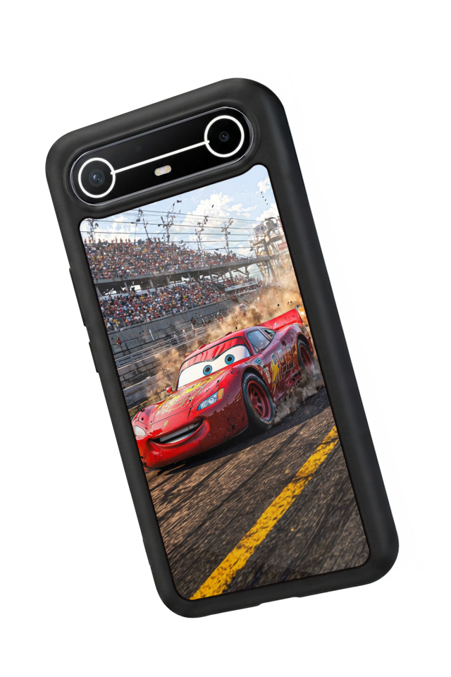 Tecno Spark Slim 5G Uyumlu Şimsek McQueen Tasarımlı Glossy Premium Kılıf