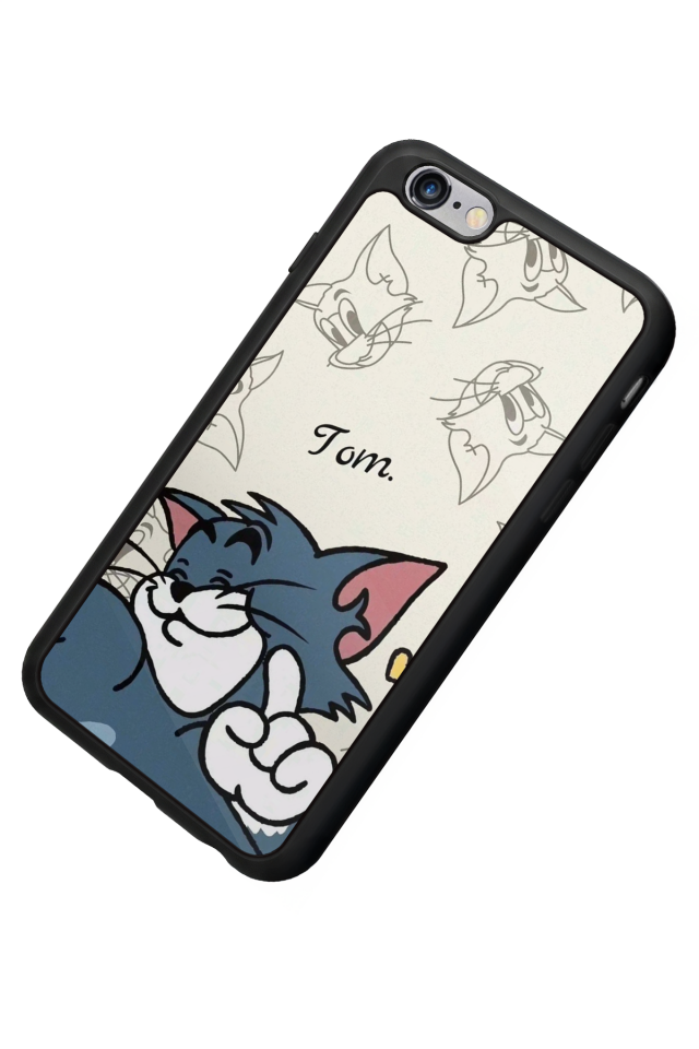 iPhone 6 Plus Uyumlu Tom And Jerry Tasarımlı Glossy Premium Kılıf