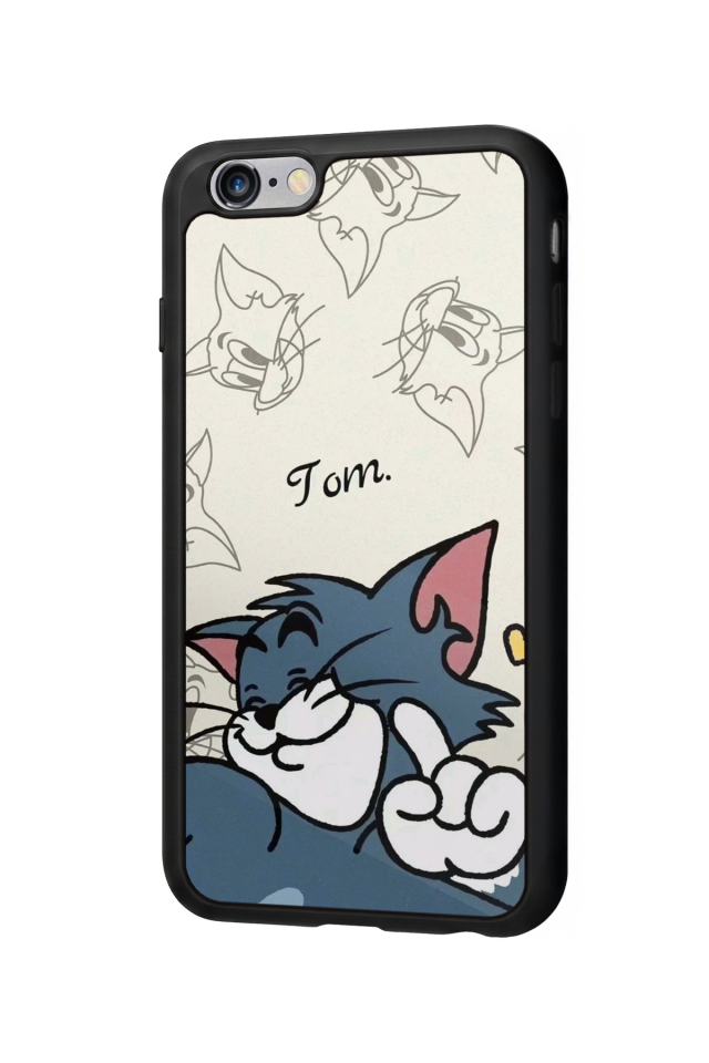 iPhone 6 Plus Uyumlu Tom And Jerry Tasarımlı Glossy Premium Kılıf