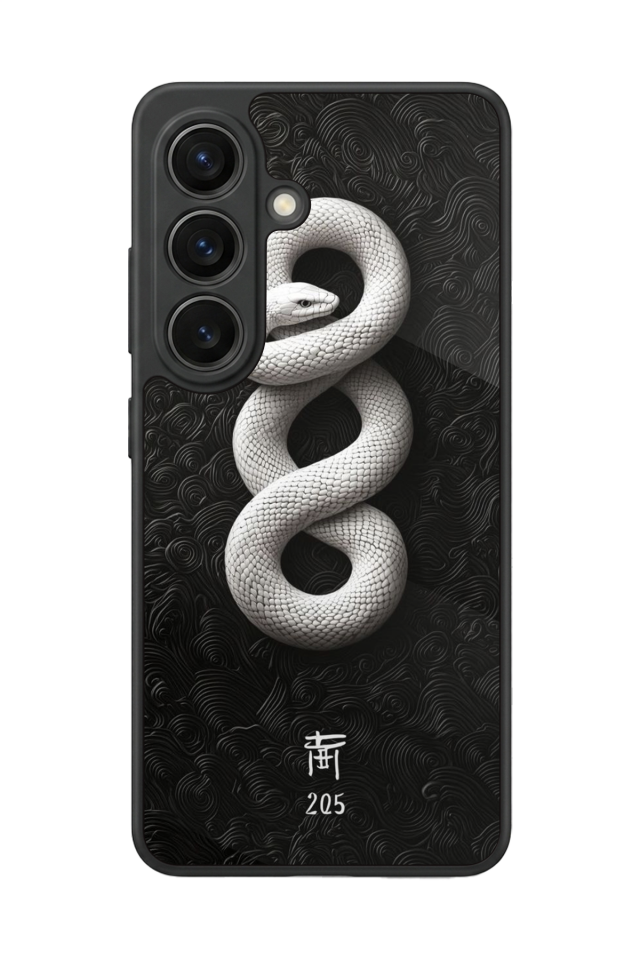 Samsung Galaxy S26 Uyumlu Yılan Tasarımlı Glossy Premium Kılıf