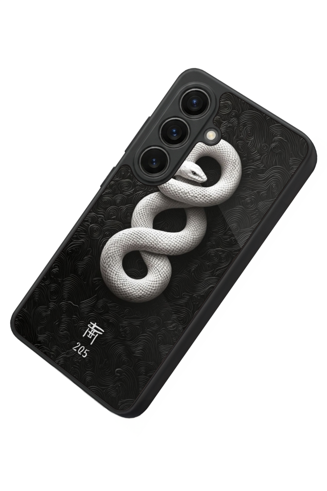 Samsung Galaxy S26 Uyumlu Yılan Tasarımlı Glossy Premium Kılıf