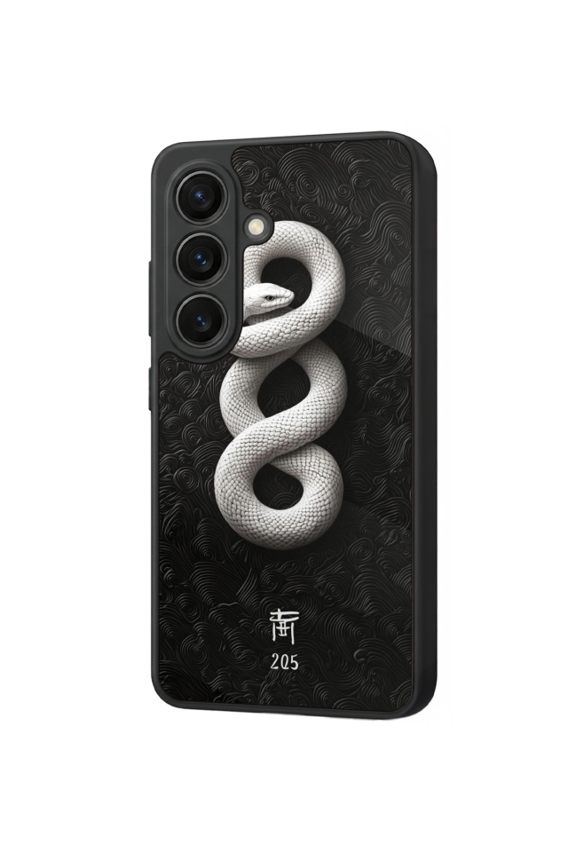 Samsung Galaxy S26 Uyumlu Yılan Tasarımlı Glossy Premium Kılıf