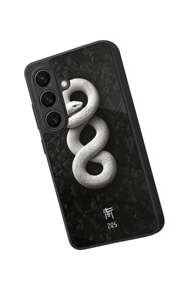 Samsung Galaxy S26 Uyumlu Yılan Tasarımlı Glossy Premium Kılıf